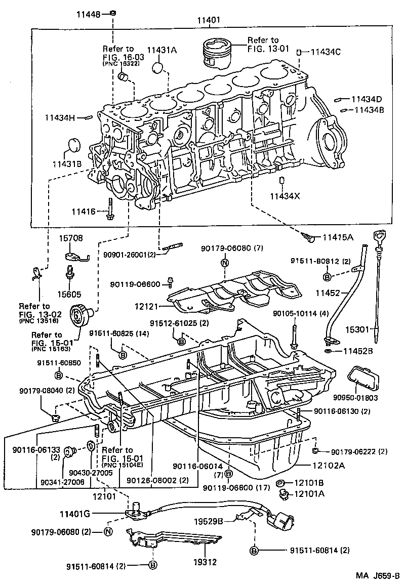  LX450 |  CYLINDER BLOCK