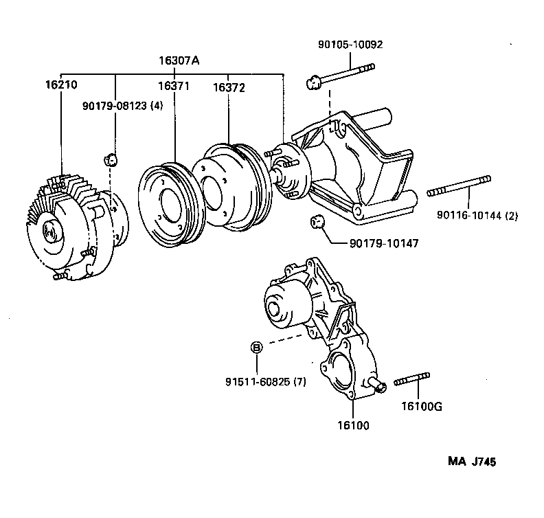  4RUNNER |  WATER PUMP