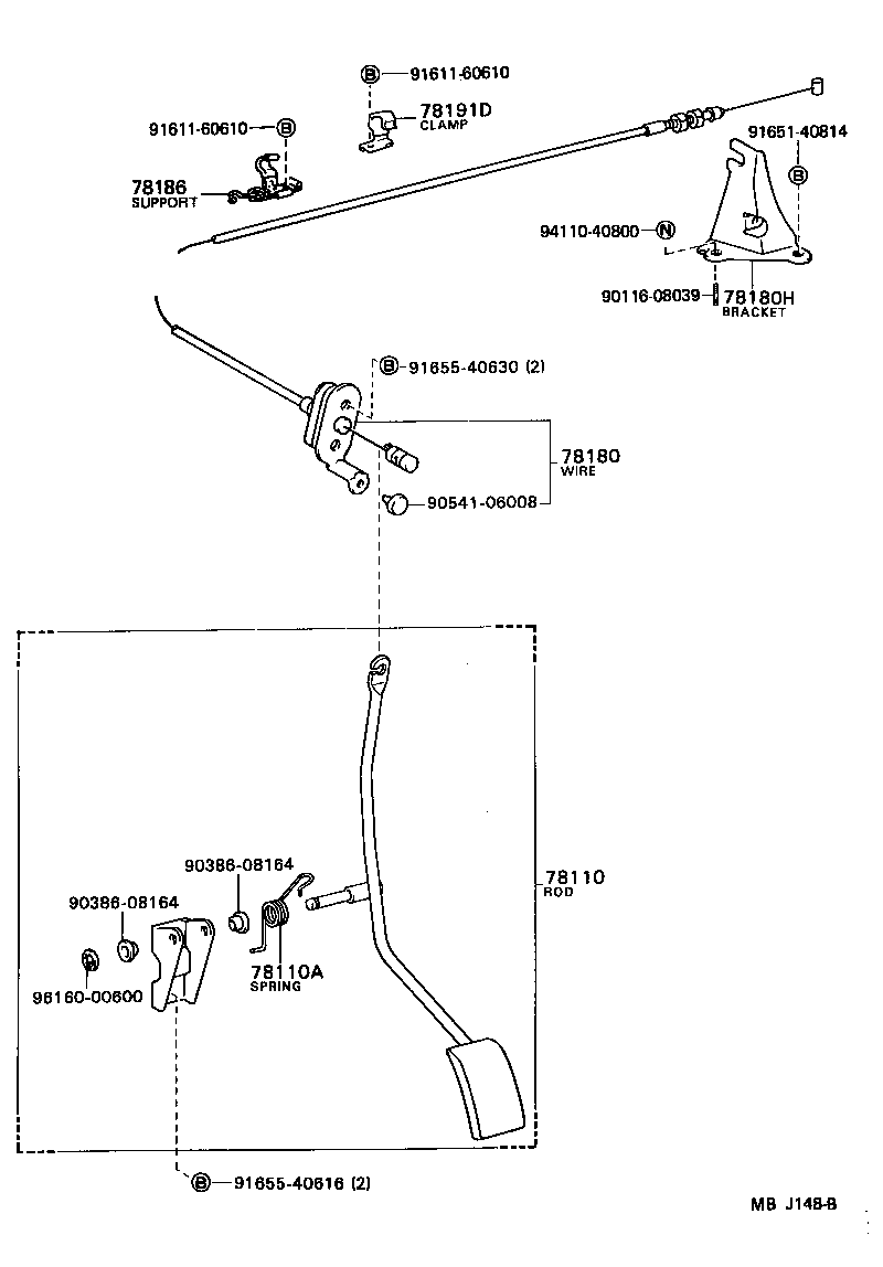  TERCEL |  ACCELERATOR LINK