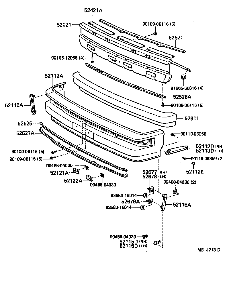  VAN |  FRONT BUMPER BUMPER STAY