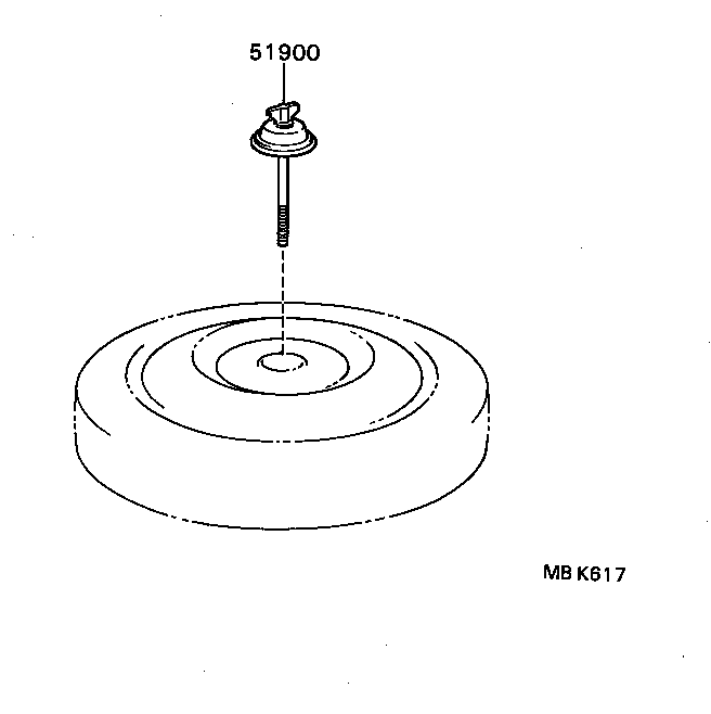  TERCEL |  SPARE WHEEL CARRIER