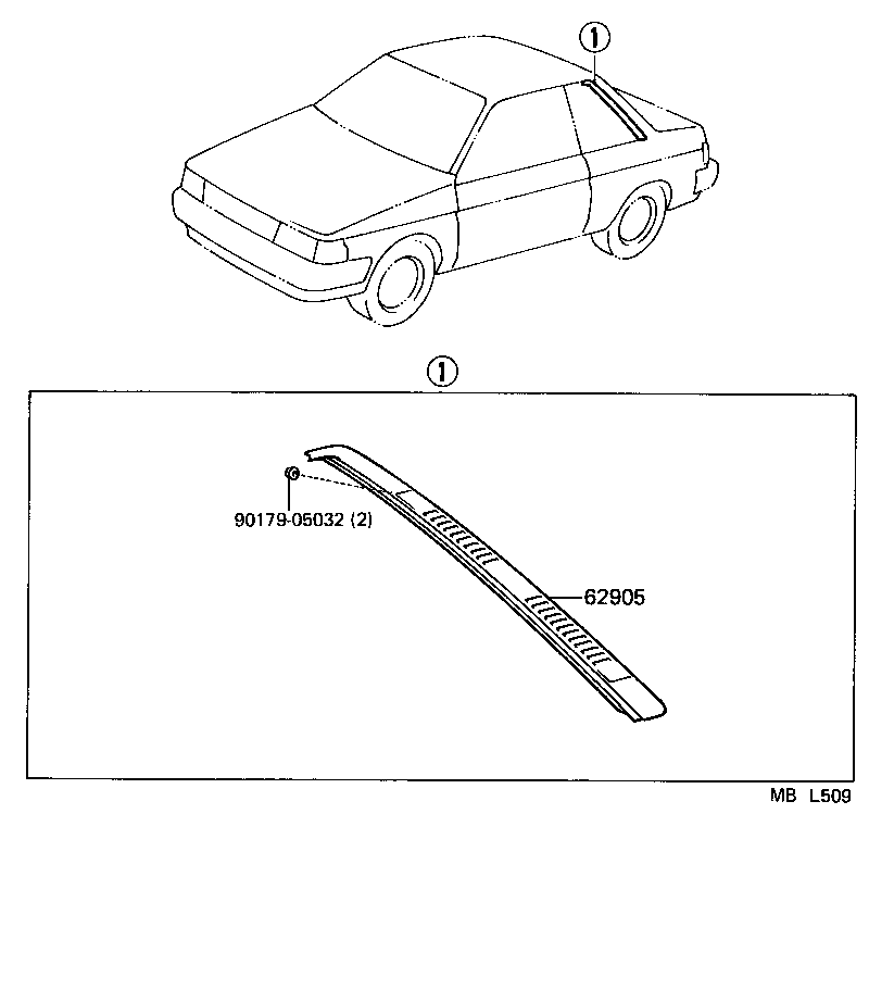  TERCEL |  ROOF SIDE VENTILATOR