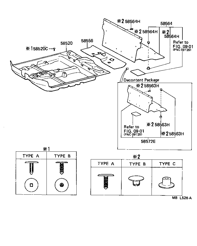  TERCEL |  MAT CARPET