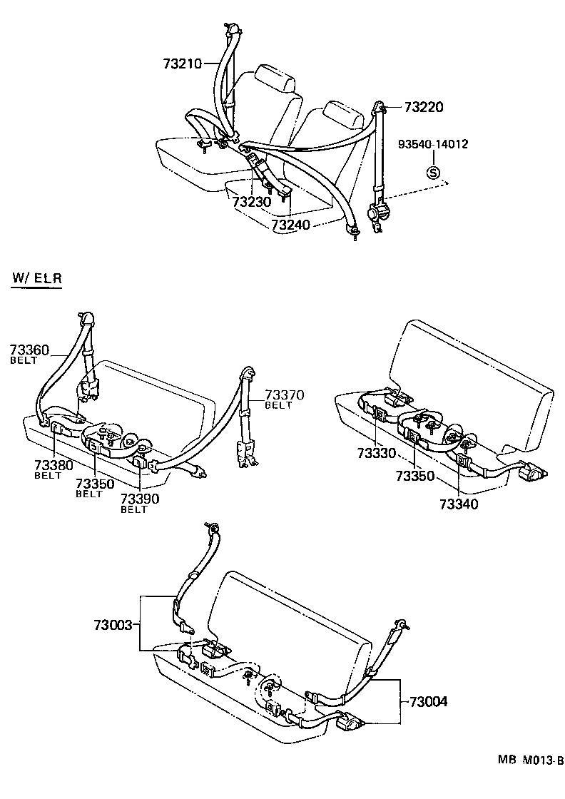  LAND CRUISER 62 |  SEAT BELT