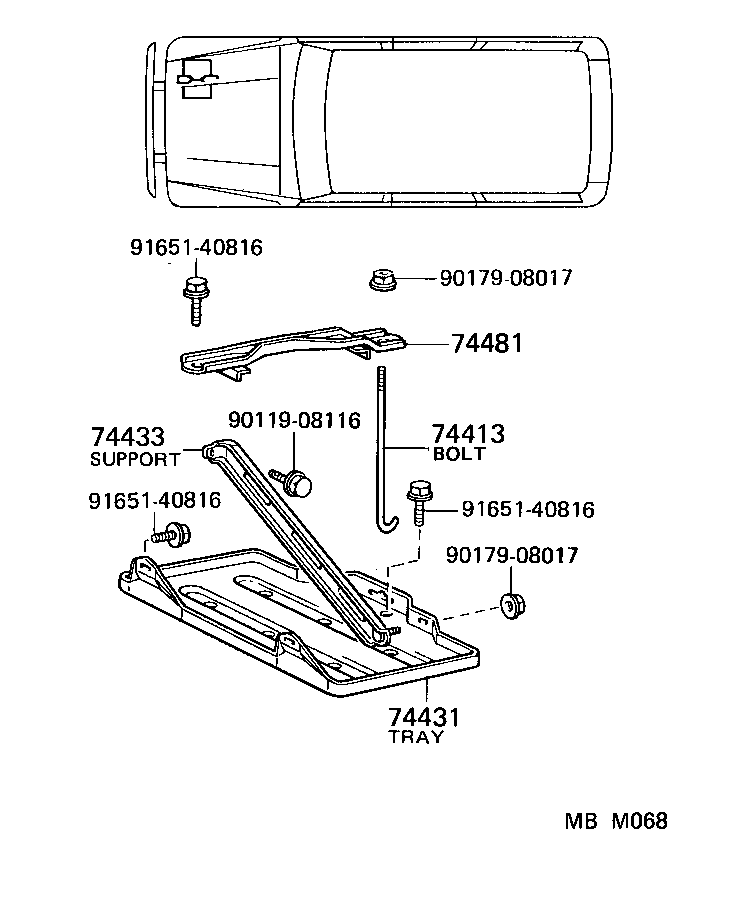  LAND CRUISER 62 |  BATTERY CARRIER