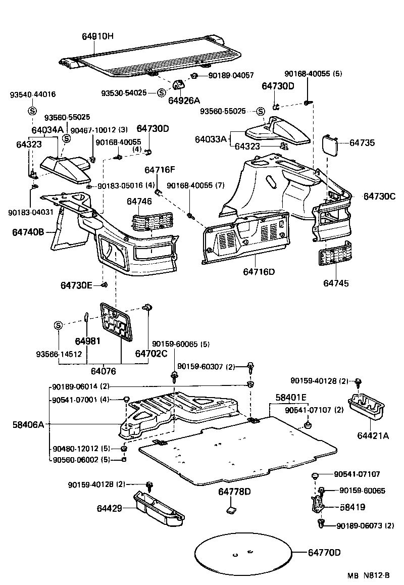  SUPRA |  DECK BOARD DECK TRIM COVER