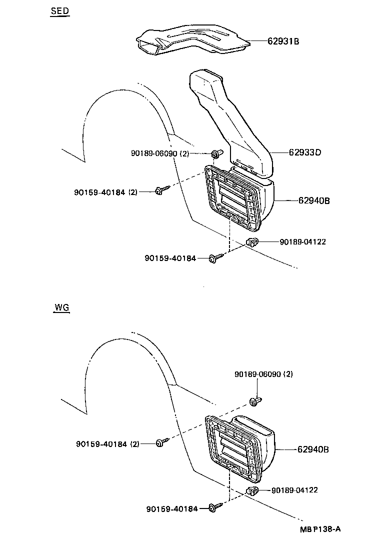  CAMRY JPP |  ROOF SIDE VENTILATOR