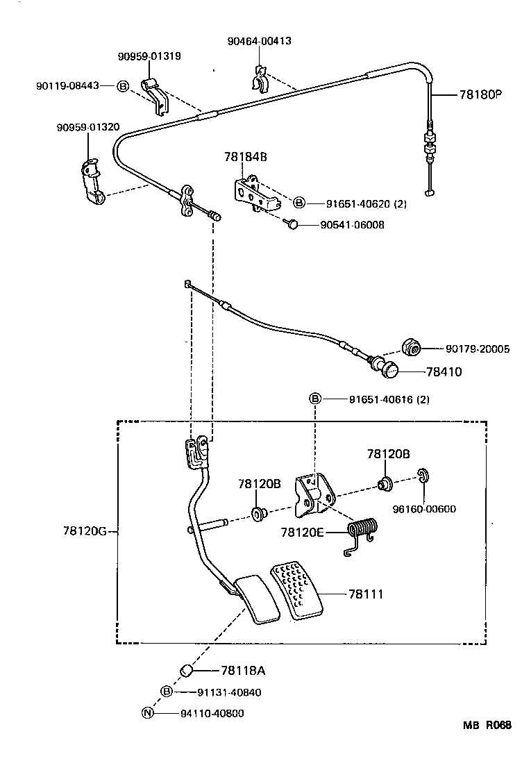  LAND CRUISER 62 |  ACCELERATOR LINK