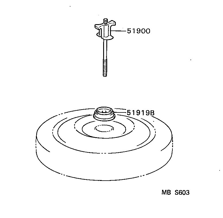  ES250 |  SPARE WHEEL CARRIER