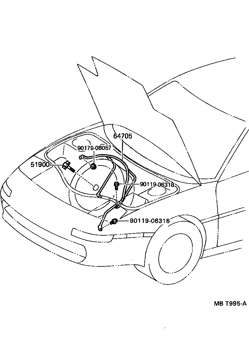  MR2 |  SPARE WHEEL CARRIER