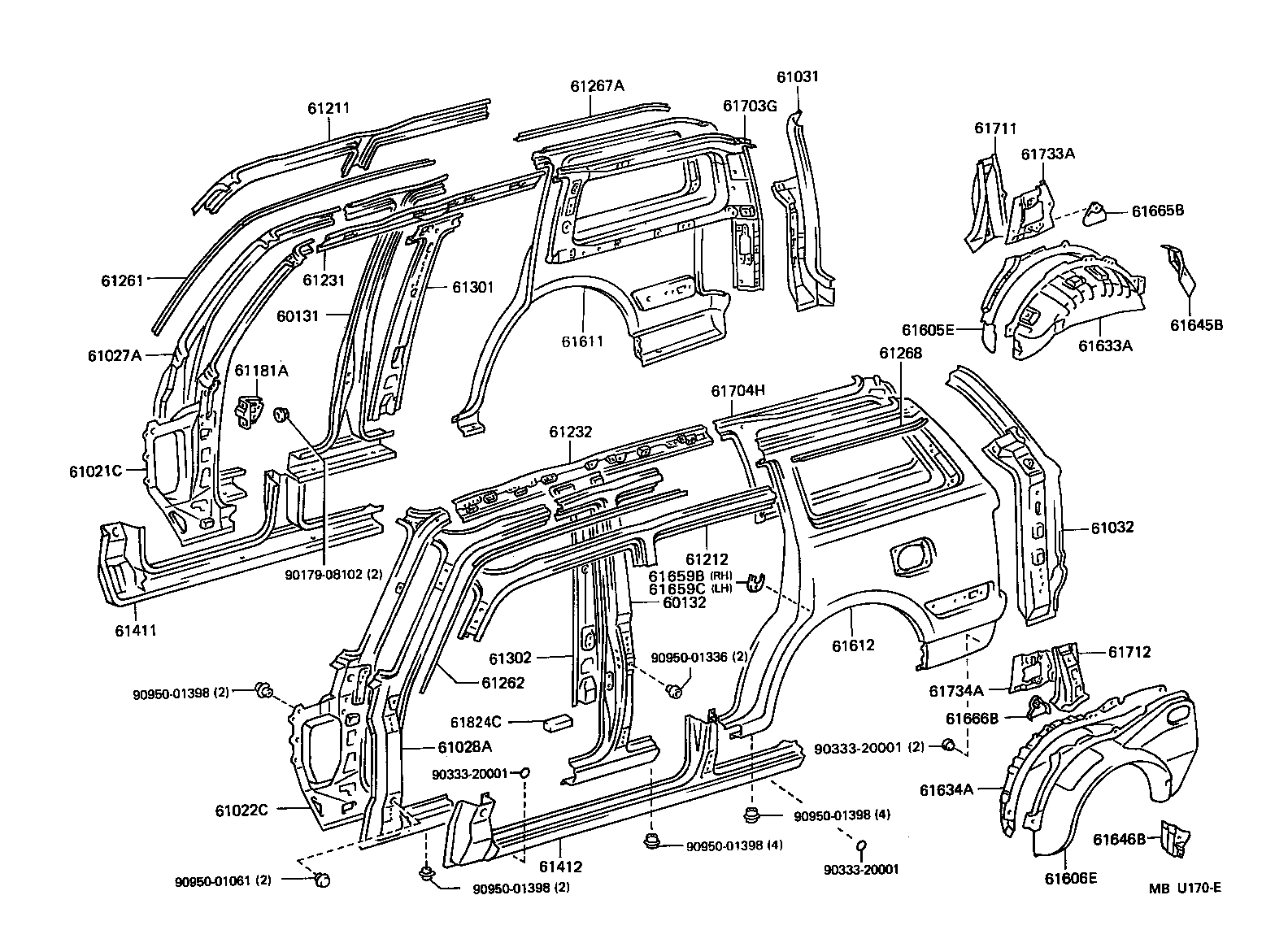  LAND CRUISER 80 |  SIDE MEMBER