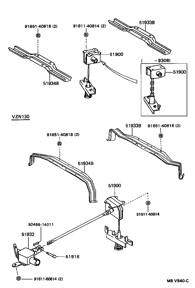  4 RUNNER TRUCK |  SPARE WHEEL CARRIER