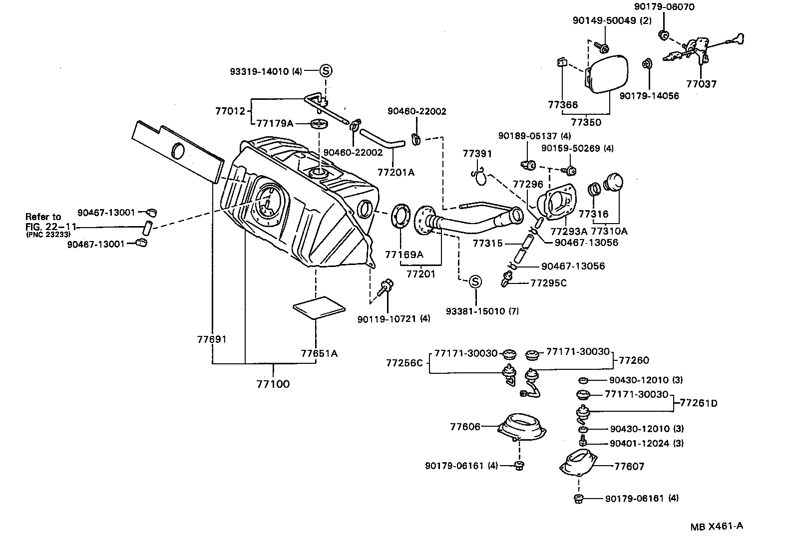  GS300 |  FUEL TANK TUBE