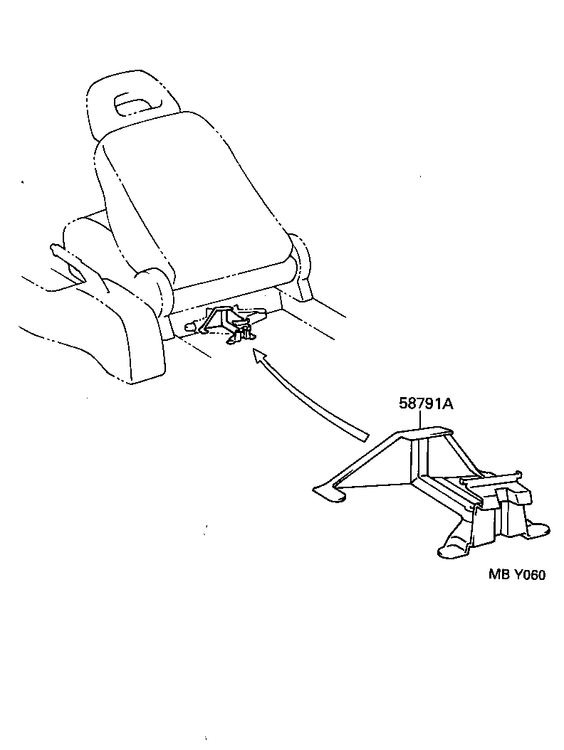  RAV4 |  TOOL BOX LICENSE PLATE BRACKET