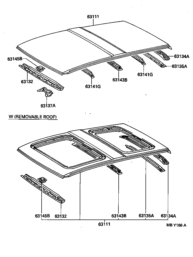  RAV4 |  ROOF PANEL BACK PANEL