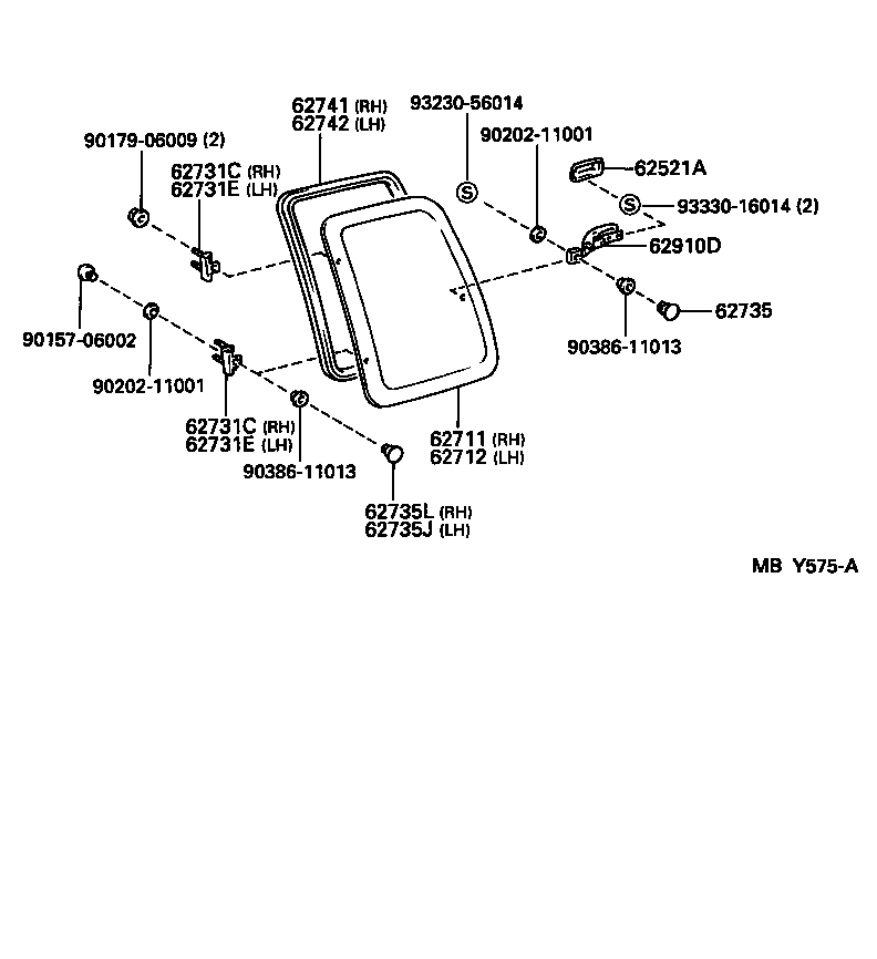  T100 |  SIDE WINDOW