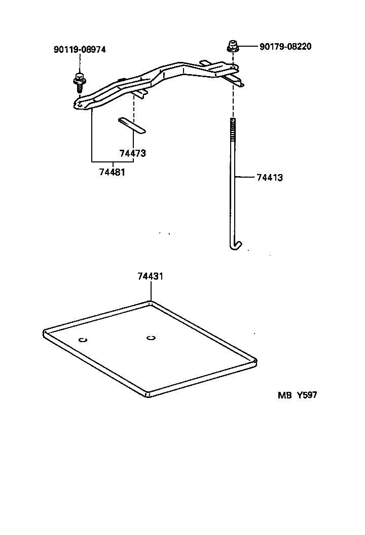  TACOMA |  BATTERY CARRIER