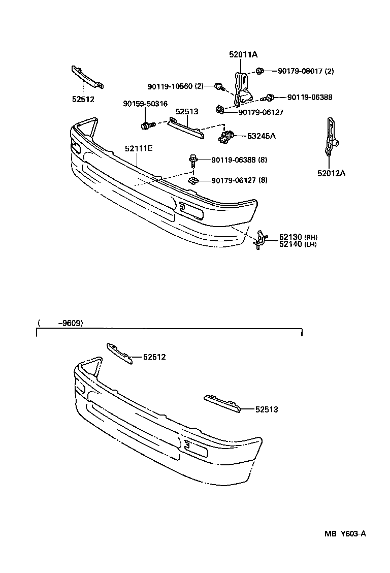  TACOMA |  FRONT BUMPER BUMPER STAY