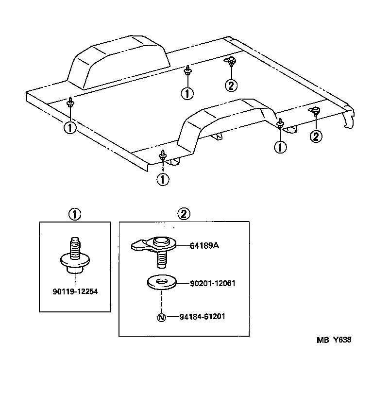  TACOMA |  REAR BODY MOUNTING