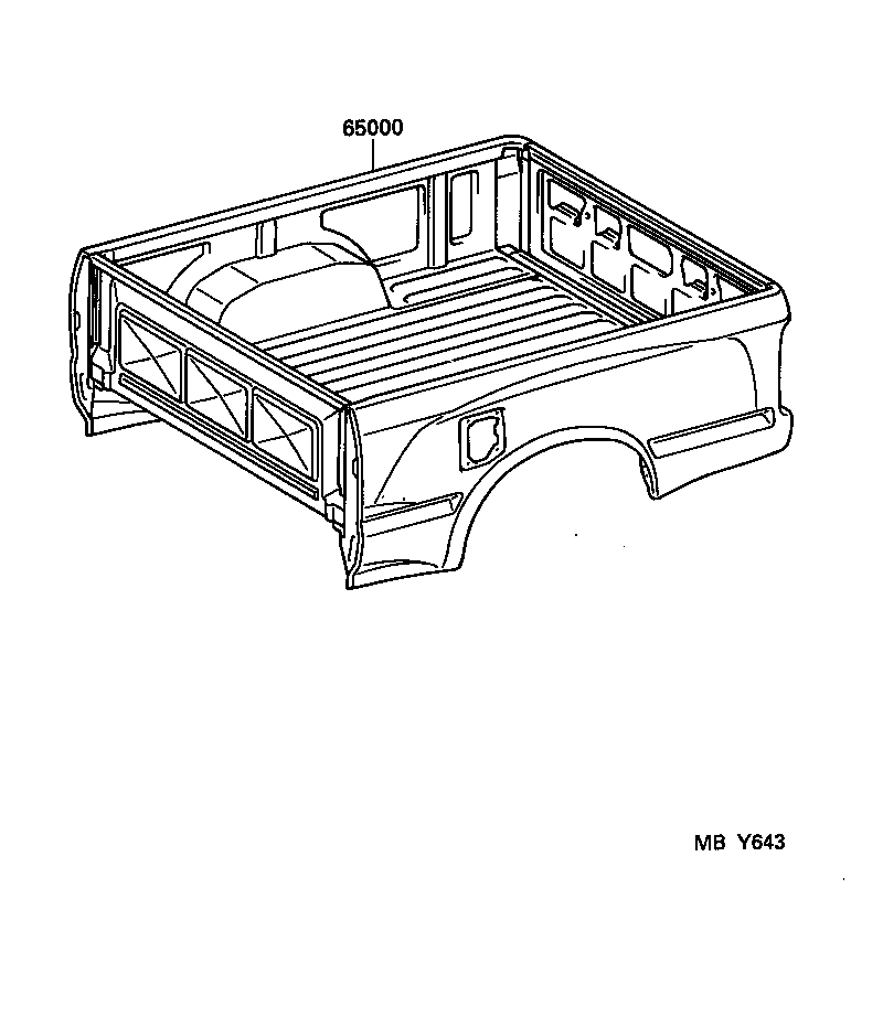  TACOMA |  REAR BODY ASSEMBLY