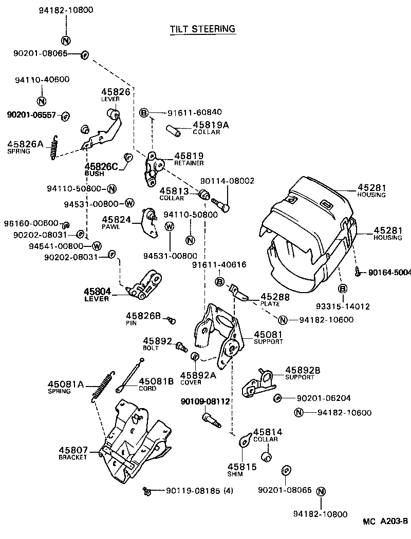  VAN |  STEERING COLUMN SHAFT