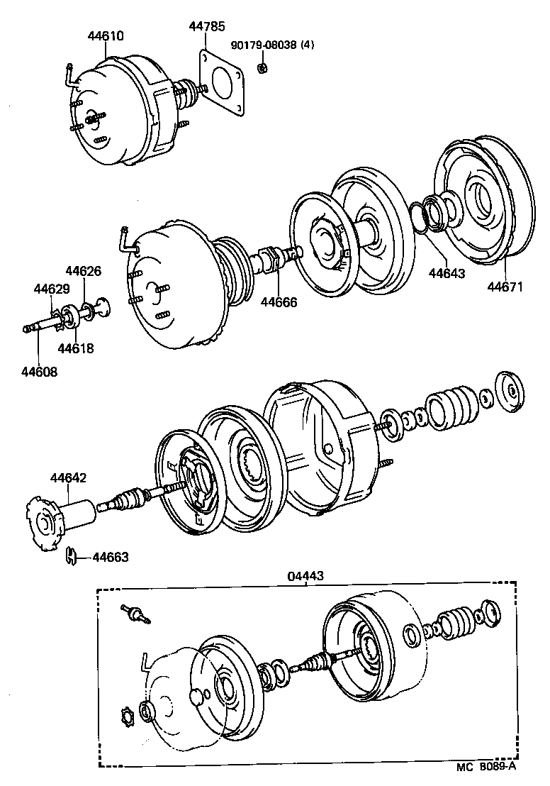  CRESSIDA |  BRAKE BOOSTER VACUUM TUBE
