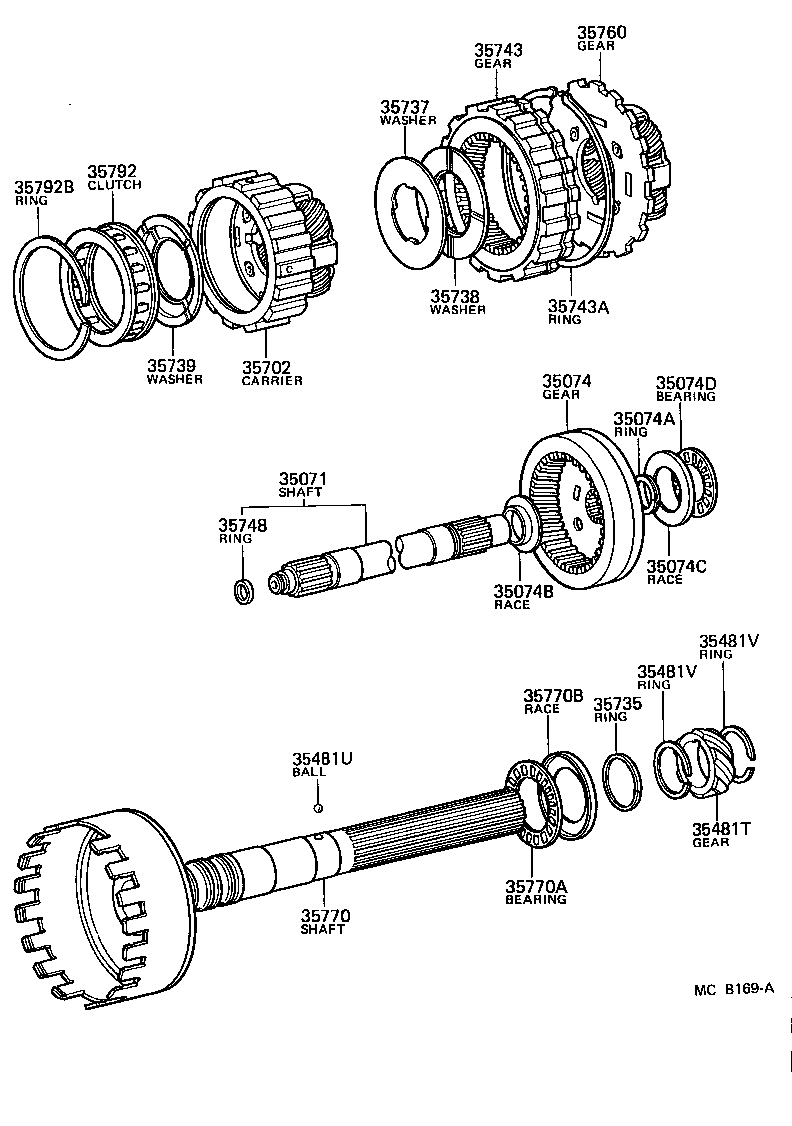  CRESSIDA |  PLANETARY GEAR REVERSE PISTON COUNTER GEAR ATM