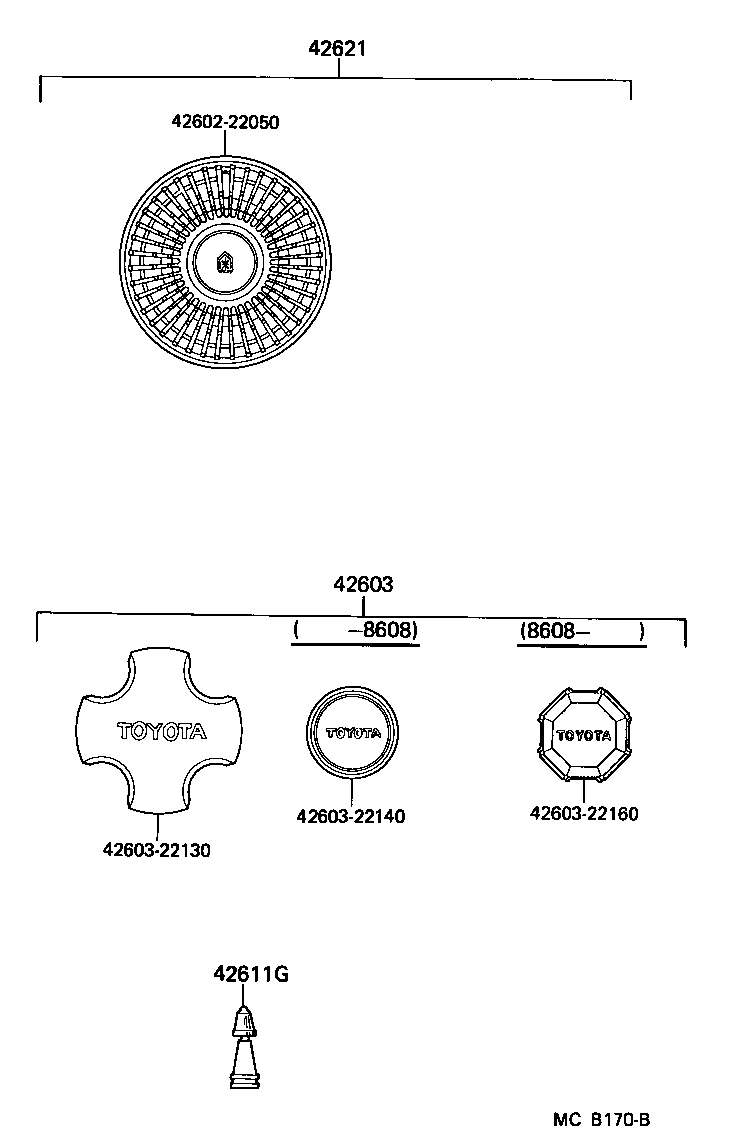  CRESSIDA |  DISC WHEEL WHEEL CAP