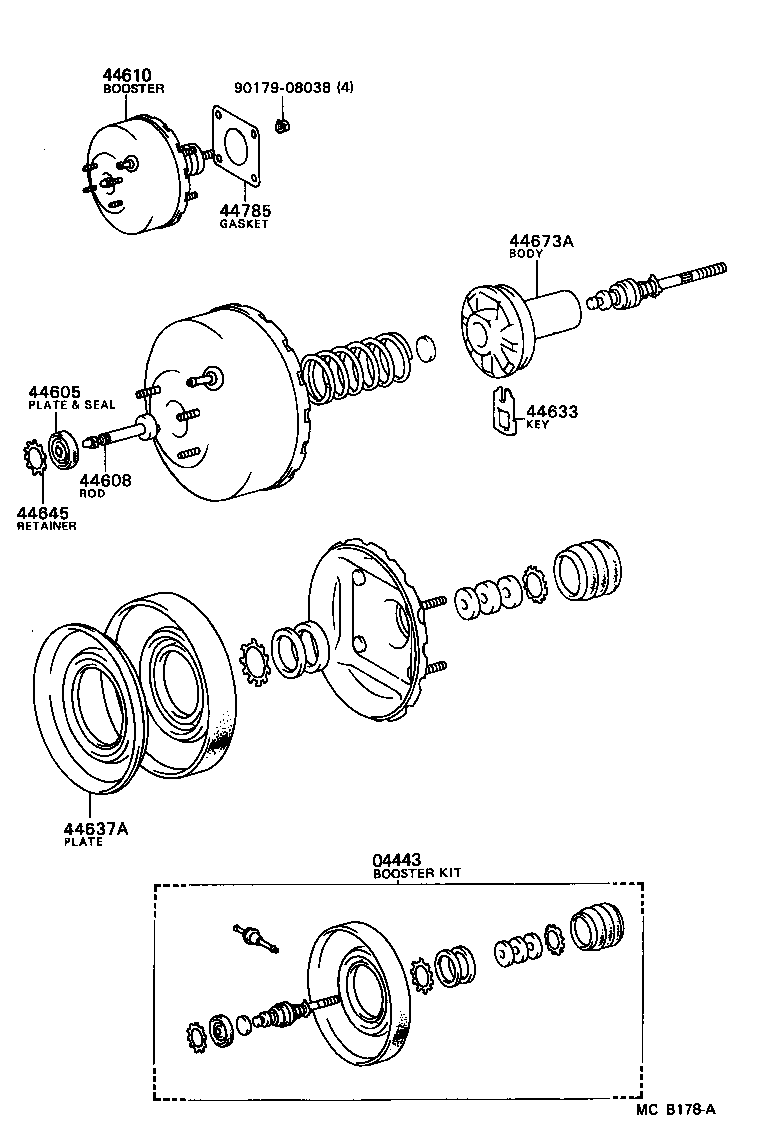  CRESSIDA |  BRAKE BOOSTER VACUUM TUBE