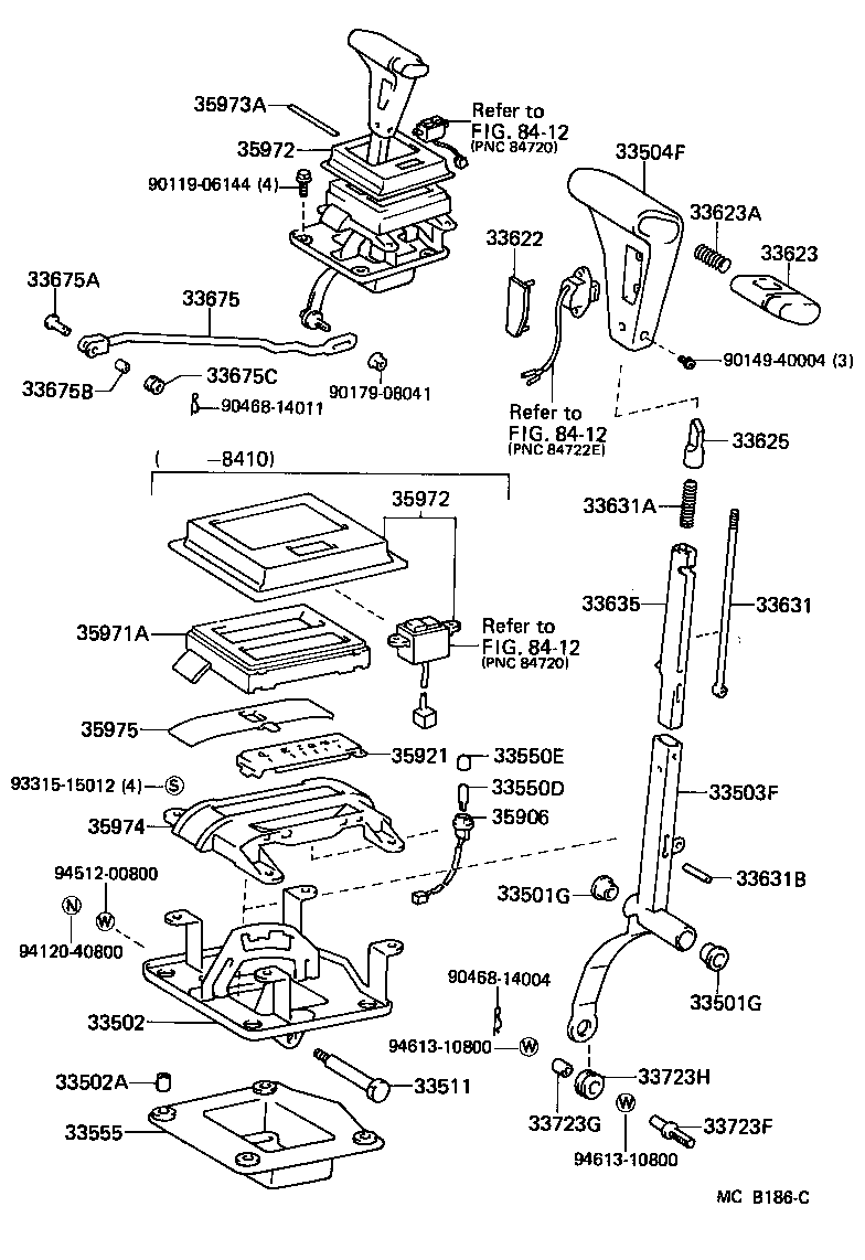  CRESSIDA |  SHIFT LEVER RETAINER