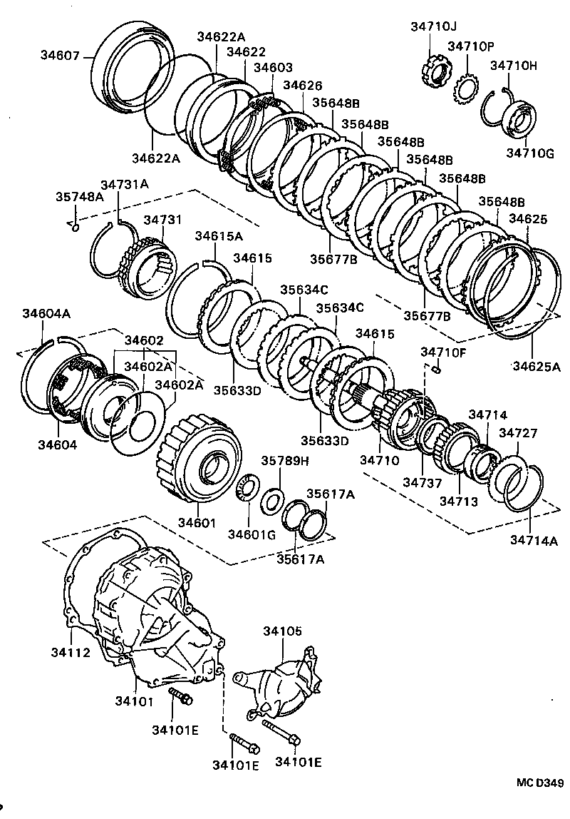  CELICA |  OVERDRIVE GEAR ATM