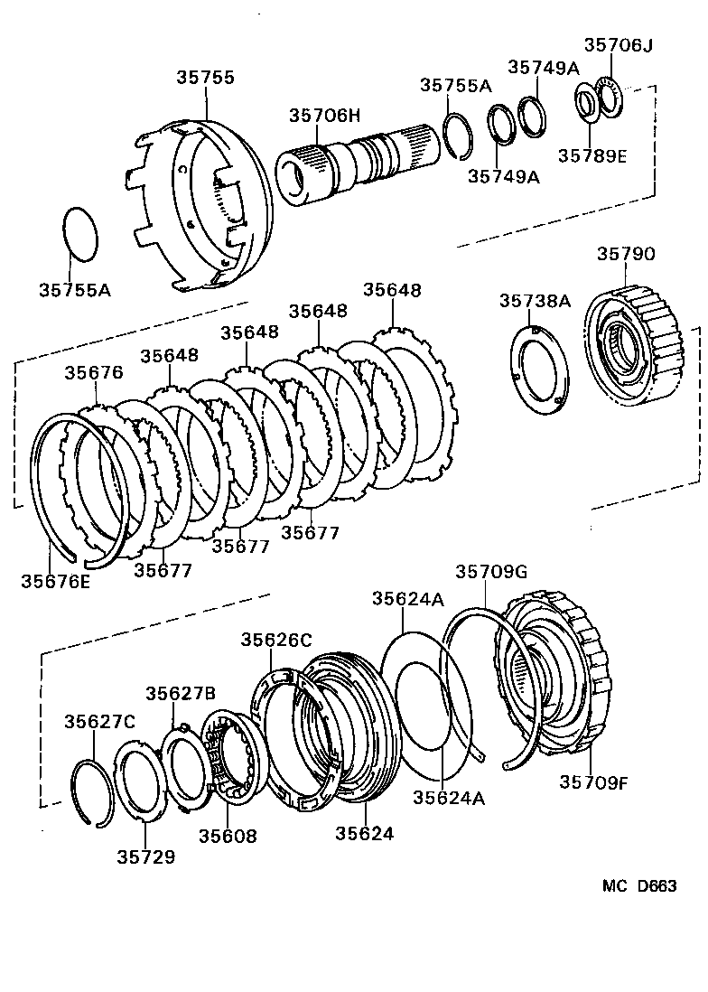  CRESSIDA |  CENTER SUPPORT PLANETARY SUN GEAR ATM