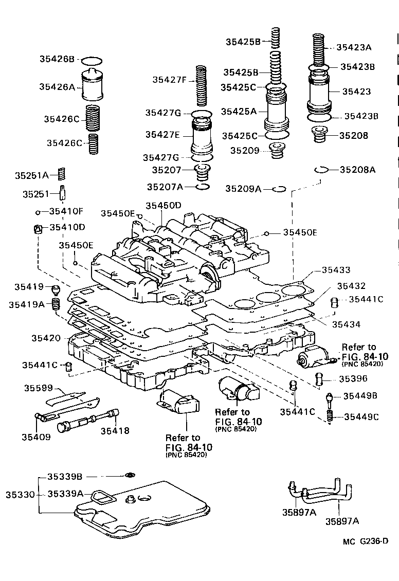  SUPRA |  VALVE BODY OIL STRAINER ATM