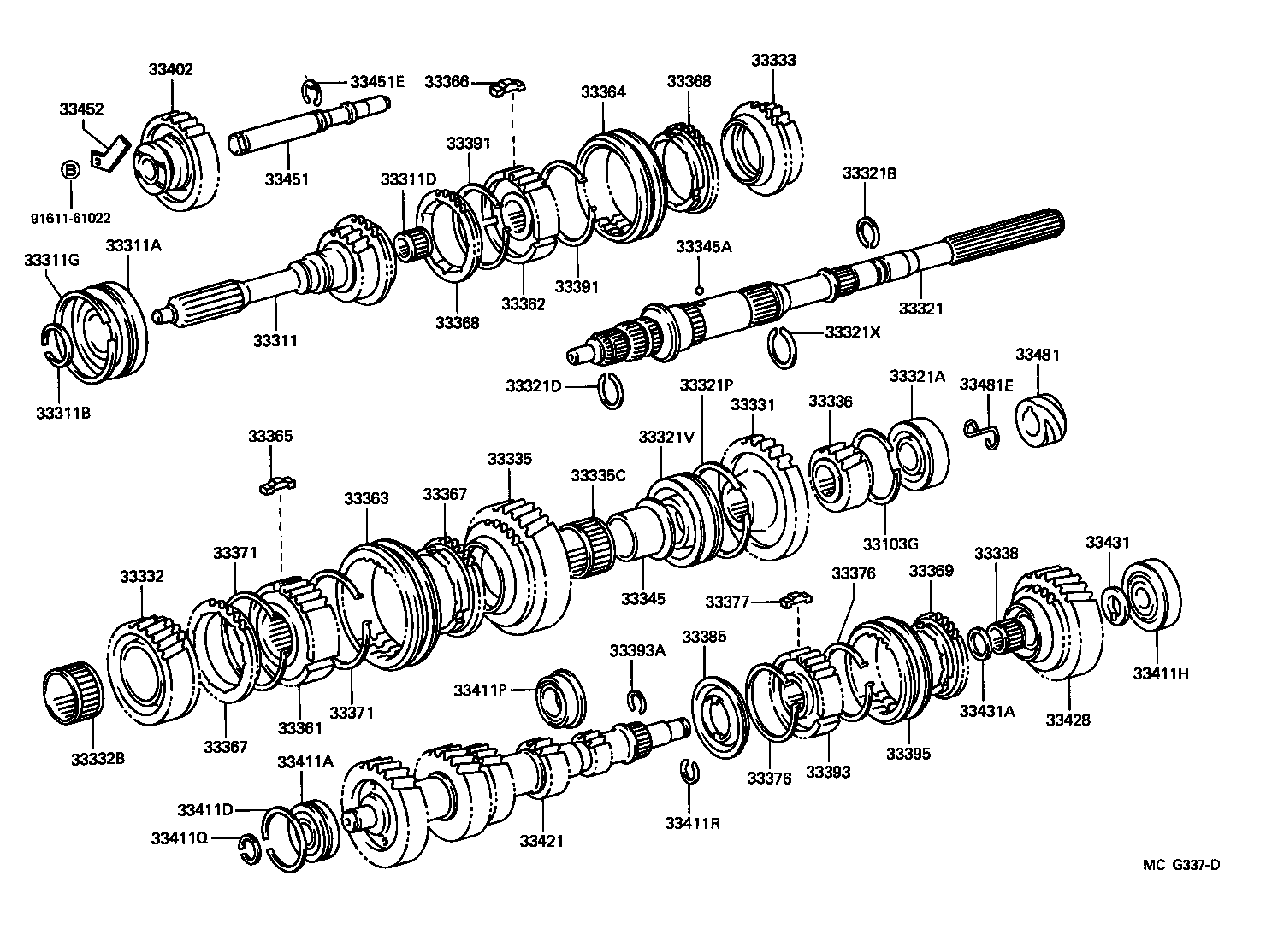  4 RUNNER TRUCK |  TRANSMISSION GEAR MTM