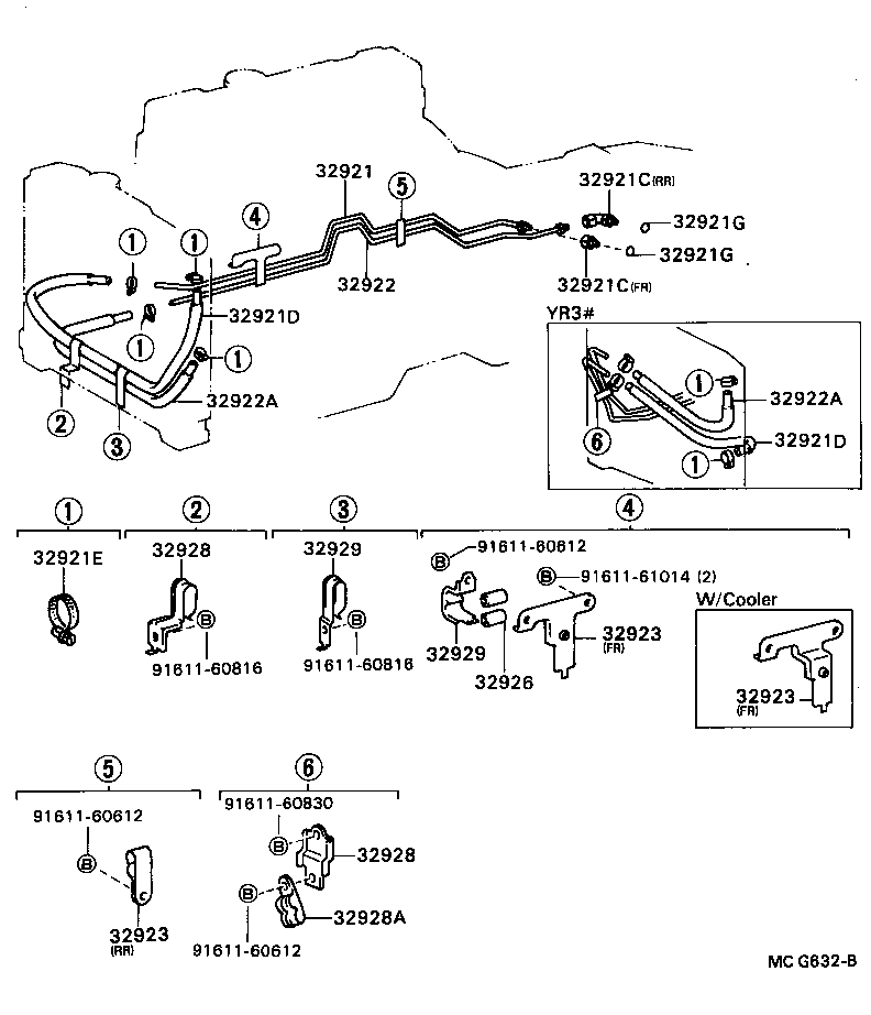  VAN |  OIL COOLER TUBE ATM