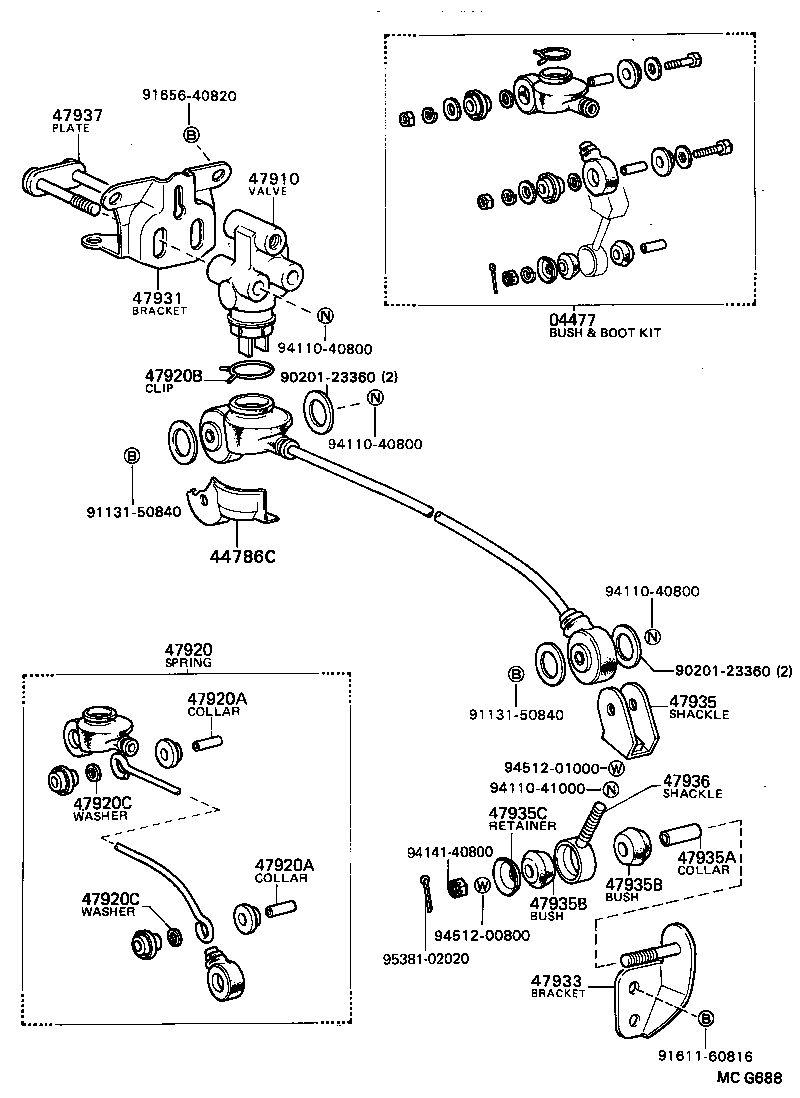  VAN |  BRAKE TUBE CLAMP