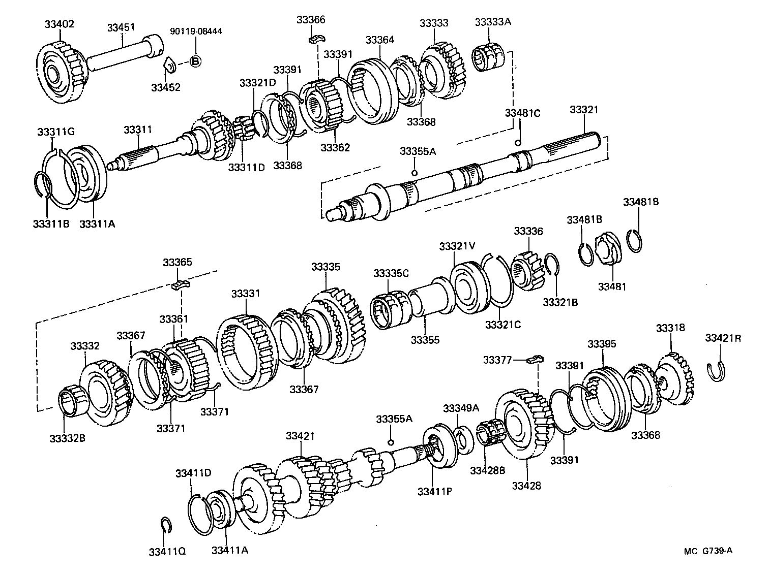  VAN |  TRANSMISSION GEAR MTM