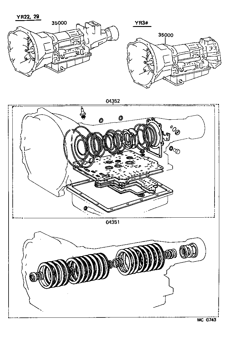  VAN |  TRANSAXLE OR TRANSMISSION ASSY GASKET KIT ATM
