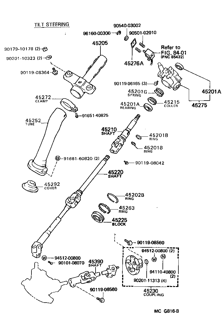  VAN |  STEERING COLUMN SHAFT