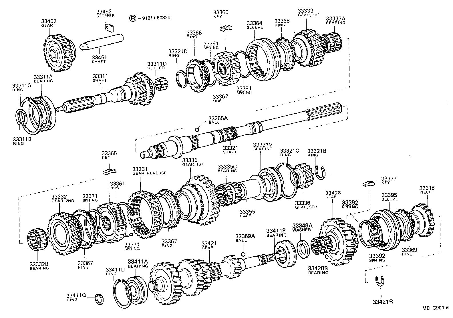  4 RUNNER TRUCK |  TRANSMISSION GEAR MTM