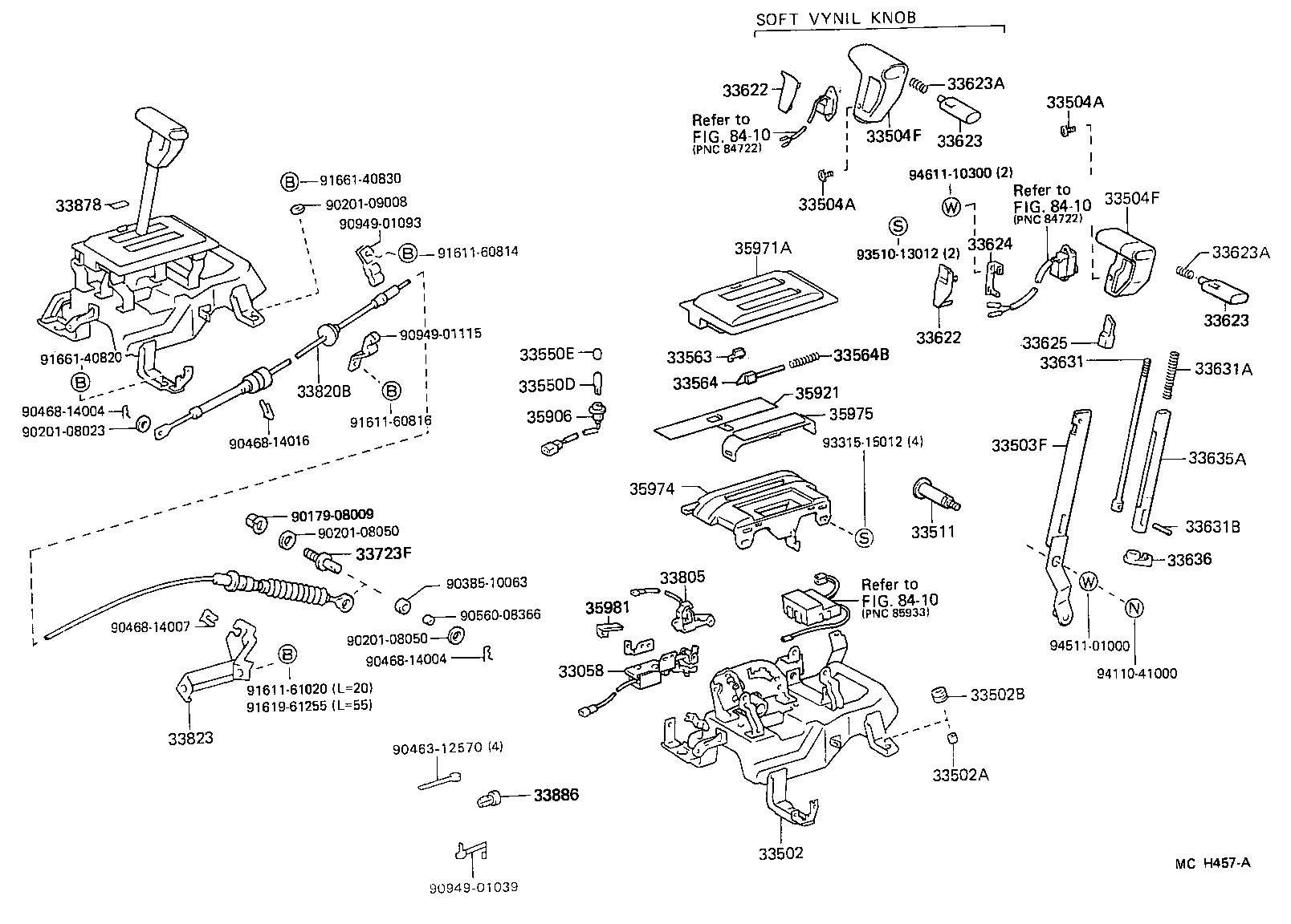  VAN |  SHIFT LEVER RETAINER