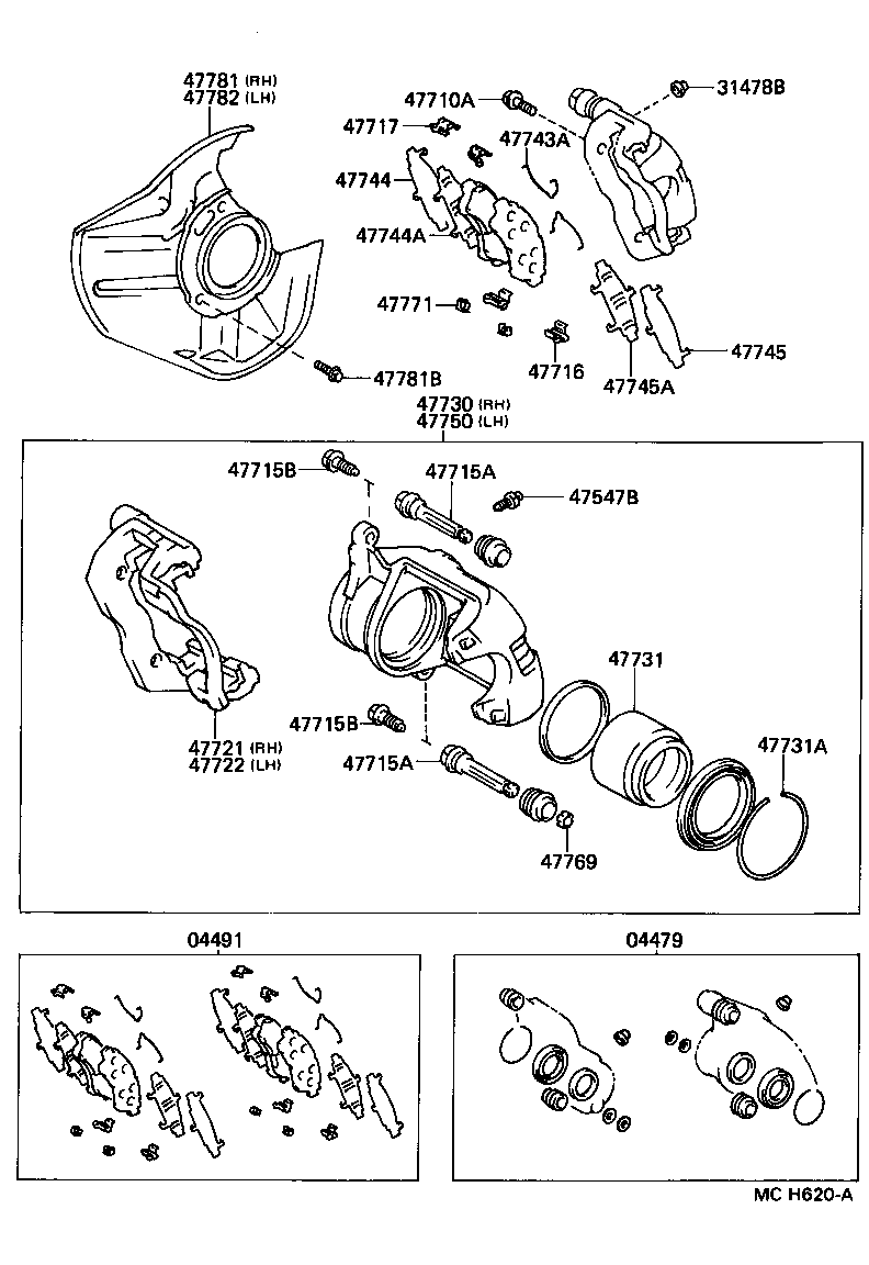  LS400 |  FRONT DISC BRAKE CALIPER DUST COVER