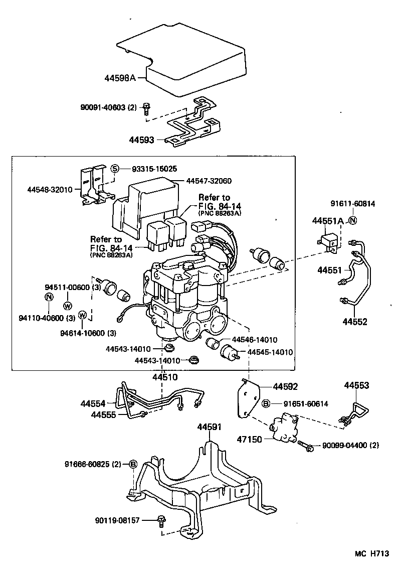  ES250 |  BRAKE TUBE CLAMP