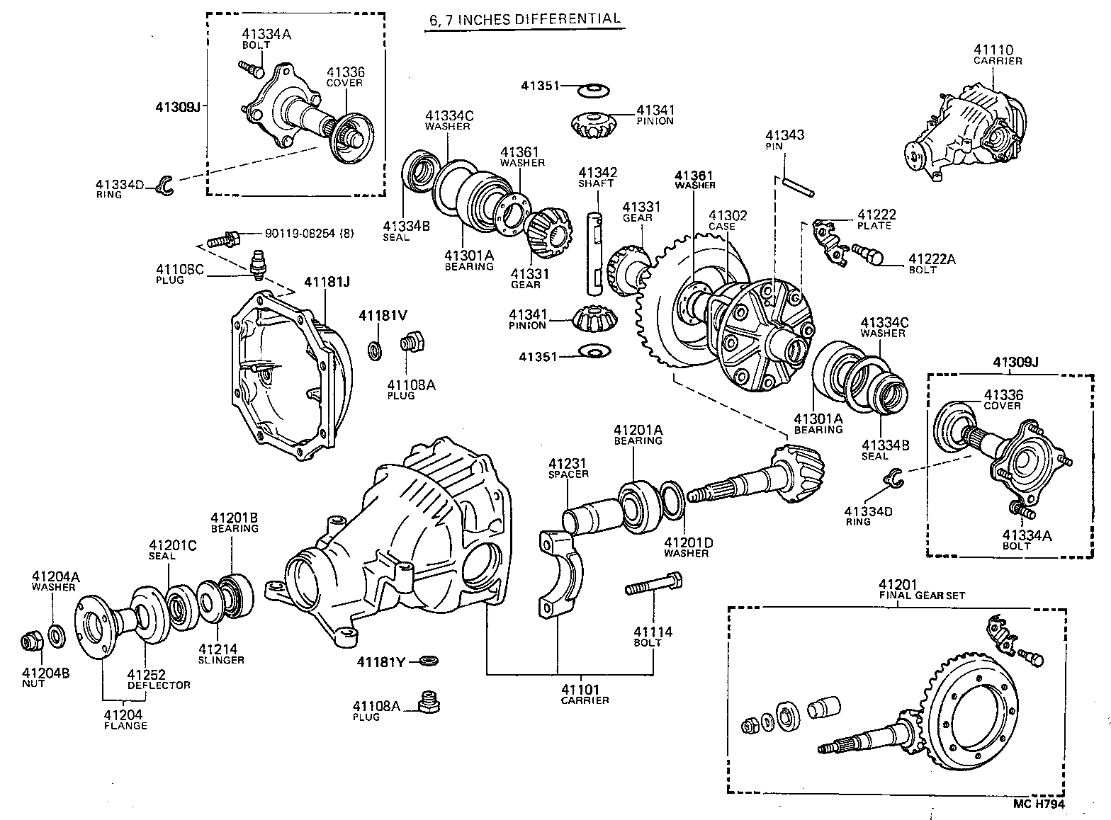  CELICA |  REAR AXLE HOUSING DIFFERENTIAL