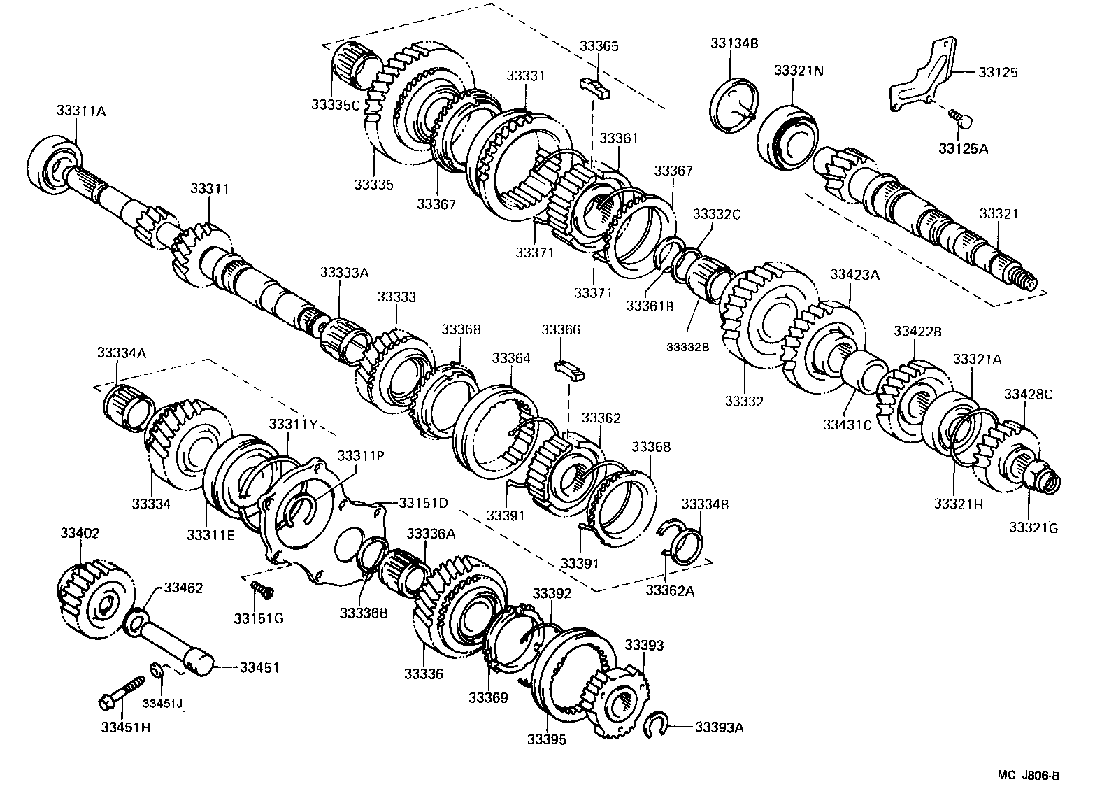  MR2 |  TRANSMISSION GEAR MTM