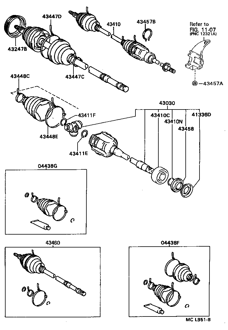  CAMRY NAP |  FRONT DRIVE SHAFT