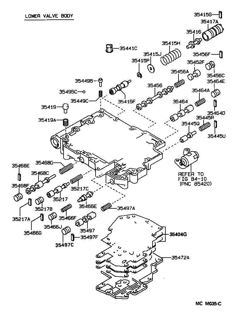  ES300 |  VALVE BODY OIL STRAINER ATM