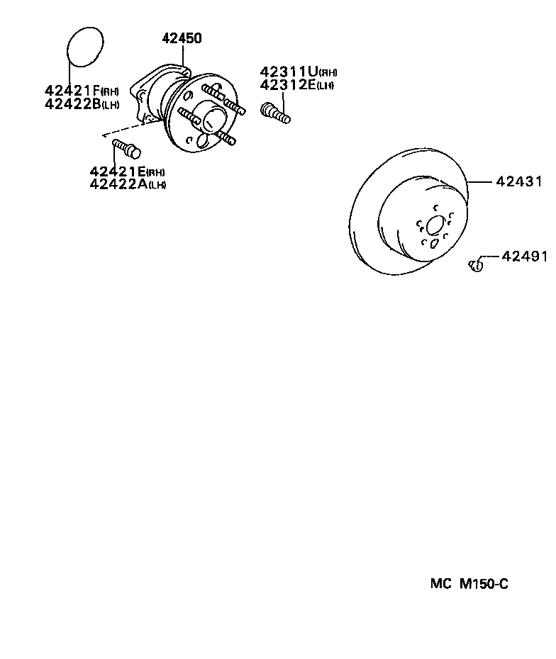  ES300 |  REAR AXLE SHAFT HUB