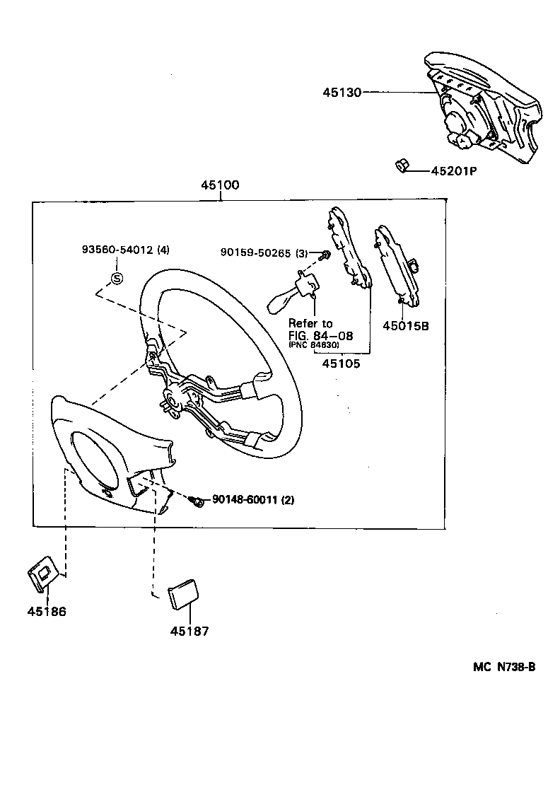  PASEO |  STEERING WHEEL