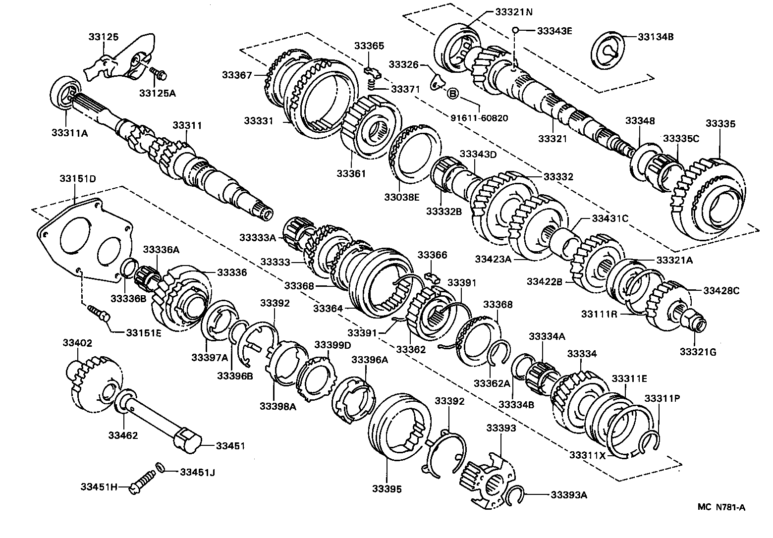  CAMRY NAP |  TRANSMISSION GEAR MTM